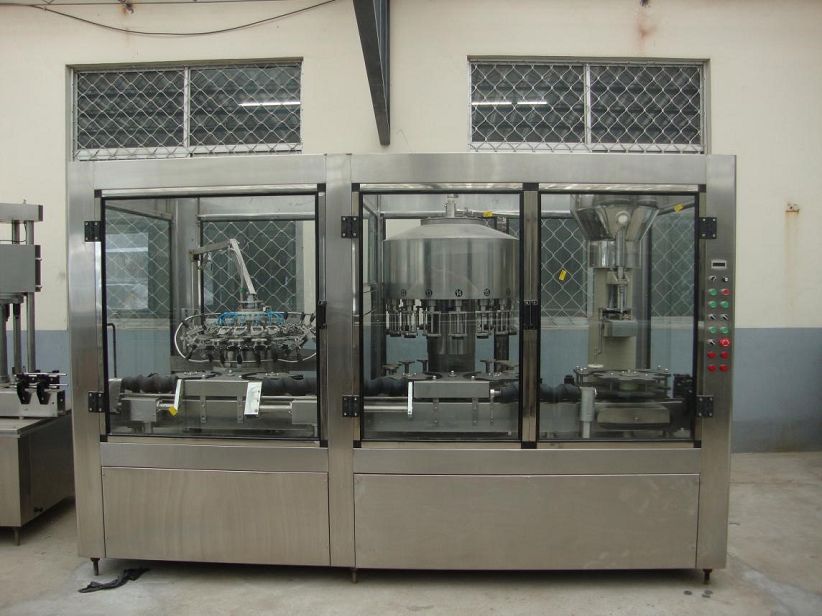 negative pressure alcohol wine glass bottle packing machine