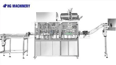 Máquina de enchimento de latas de cerveja